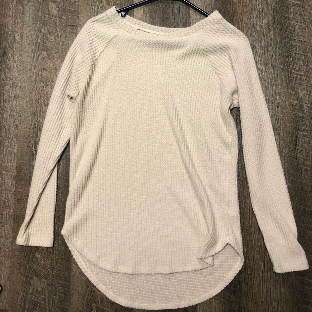 American Eagle waffle knit sweater